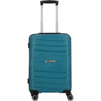 Cocoono Leon 4 wielen Cabinewagen 55 cm - Harde bagage - TSA slot - petrol