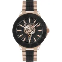 Plein sport Analoog horloge 'City Rush' goud / zwart