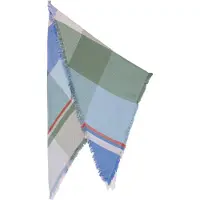 s.Oliver Doek blauw / lichtblauw / taupe / poederroze