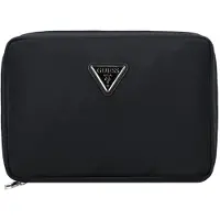 GUESS Toillettas 'Follie' zwart / zilver