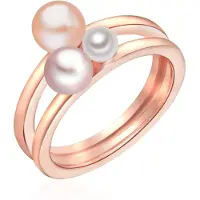 Lulu & Jane Ring rose-goud
