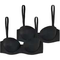 Schiesser BH ' Bandeau mit Schale - Unique Micro ' zwart
