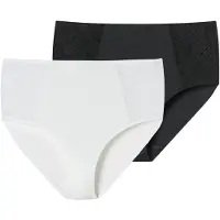 Schiesser Slip ' Air Spitze ' zwart