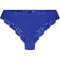 Hunkemoller String violetblauw