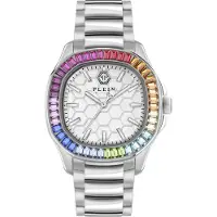 Philipp Plein Watches Analoog horloge lichtblauw / lila / rood / zilver