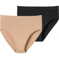 Schiesser Broekje beige / zwart