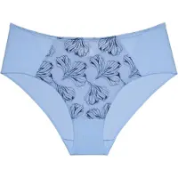 Triumph Slip ' Wild Iris Florale Maxi ' lichtblauw
