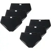 Schiesser Slip ' Modern Multipacks ' zwart
