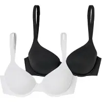 Schiesser BH ' BH mit Schale - Unique Micro ' zwart / wit