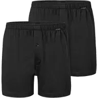 Schiesser Boxershorts zwart