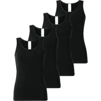 Schiesser Onderhemd ' Modern Multipacks ' zwart