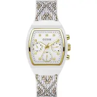 GUESS Analoog horloge 'Rendezvous' goud / wit