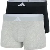 Adidas Boxershorts ' Active Flex Cotton Body ' grijs gemêleerd / zwart