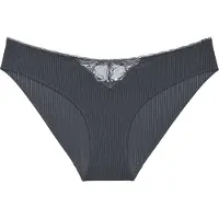 Triumph Slip ' Wild Iris Florale Tai ' antraciet