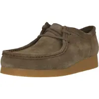 Clarks Veterschoen 'Wallabee' olijfgroen