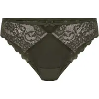 Hunkemoller String 'Liloye Cheekini' donkergroen