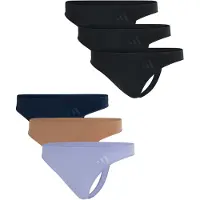 Adidas String ' Sport Active Seamless Thong ' cappuccino / sering / zwart