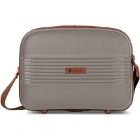 Farmhood Toilettas 'Eco Edition' bruin / grijs