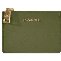 Lazarotti Etui 'Bologna' goud / olijfgroen