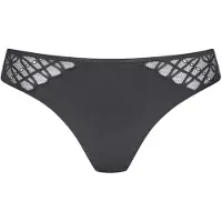 Mey Lingerie Slip 'Poetry Temptation' donkergrijs