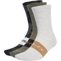 Adidas Sportsokken 'Multi 3 Pack' cappuccino / olijfgroen / zwart / wit gemêleerd