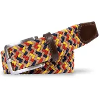 Meyer Riem navy / bruin / geel / oranje