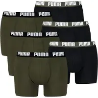 Puma Boxershorts groen / zwart / wit