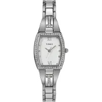 Timex Analoog horloge 'Main Street Tonneau' zilver