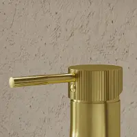 Saniclear Brass Stripes hendel voor wastafelkranen (SK24880 en SK24879)