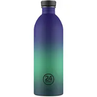 24Bottles Drinkfles 'Urban' riet / violetblauw