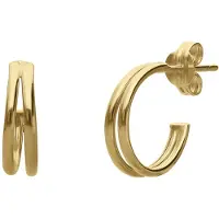 Lucardi Oorbellen 'Klassisch' goud