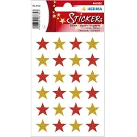 Herma Stickers Ster, glitter - 10 stuks