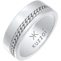 KUZZOI Ring zilver