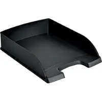 Leitz Plus Brievenbakje 5227 A4 Zwart 25,5 x 35,7 x 7 cm