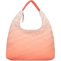 Tom Tailor DENIM Shopper 'Lexa' oranje / wit
