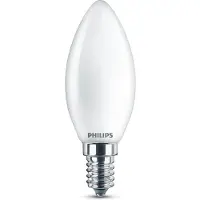 Generique 6x LED lamp E14 | Kaars B35 | Mat | 4000K | 4.3W (40W)
