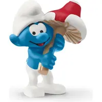 Schleich de Smurfen - Smurf met gelukspaddenstoel - 20819