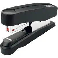 Novus OFFICE Flat Clinch nietmachine B 10FC Halve strip 20 Vellen Zwart Nr. 10 Kunststof, metaal