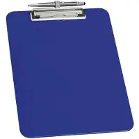 Wedo 576603 klembord Blue A4 Polystyrene