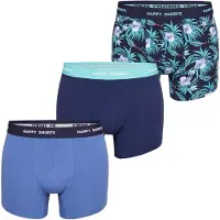 Happy Shorts 3-pack boxershorts heren d924 hawaii print