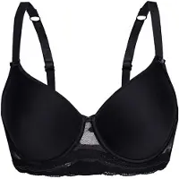 Sassa BH 'DOTTED MESH' zwart