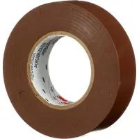 3M Isolatie Tape - 19mm breed - 0,152mm dik - 20 meter - Bruin