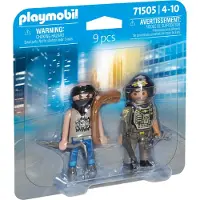 Playmobil 71505 duopacks tactische politie-eenheid en bandiet