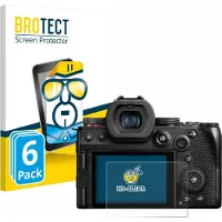 BROTECT - Screenprotector voor Panasonic Lumix DC-G9 II - Folie Beschermfolie transparant 6 Stuks