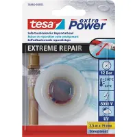 TESA EXTREME REPAIR 56064-00003-00 Reparatietape extra Power Transparant (l x b) 2.5 m x 19 mm 1 stuk(s)