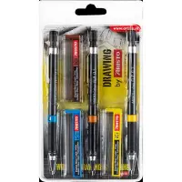 Aristo AR-23559 Vulpotlodenset HB 0.35 / 0.5 / 0.7mm avec des crayons gratuits