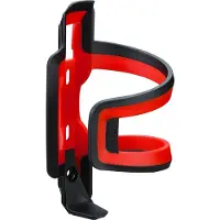 BBB DualAttack Black/Red Fietsbidonhouder