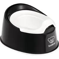 BabyBjörn Potjes, potje SMART, zwart/wit, 051256