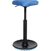 Topstar Stahulp Sitness H1, in hoogte verstelbaar, 360° draaibaar, dynamisch zitten en staan, blauw/blauw