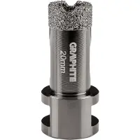 Kippers Rijssen Diamantboor 20mm, M14 met Koeling wax